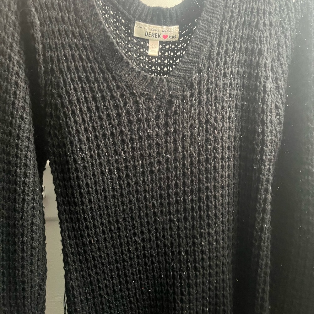 see though black dress